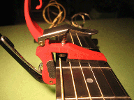 Kyser K-Lever RED partial capo